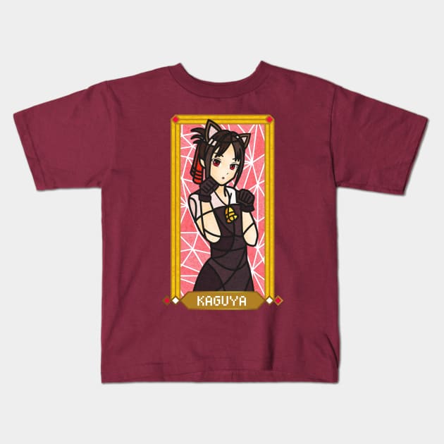 Kaguya Shinomiya (Neko) Kids T-Shirt by vizcan